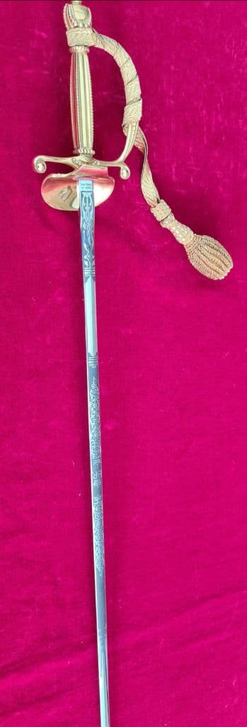 A fine Queen ELIZABETH THE SECOND  British DIPLOMATIC or COURT SWORD. Ref 3543.